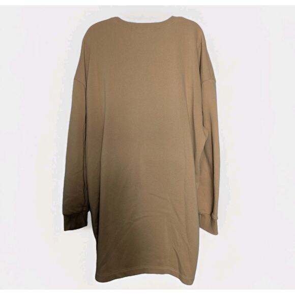 Grayson Social Juniors Womens Sleep Dress Care Bears Tan Soft Sweatshirt Size XL - Picture 6 of 10